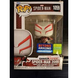 Marvel Spider-Man 2099 Funko Pop! #1059 Vinyl Figure Beyond Amazing 2022 SC LE